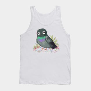 Cute pigeon drawing Tank Top